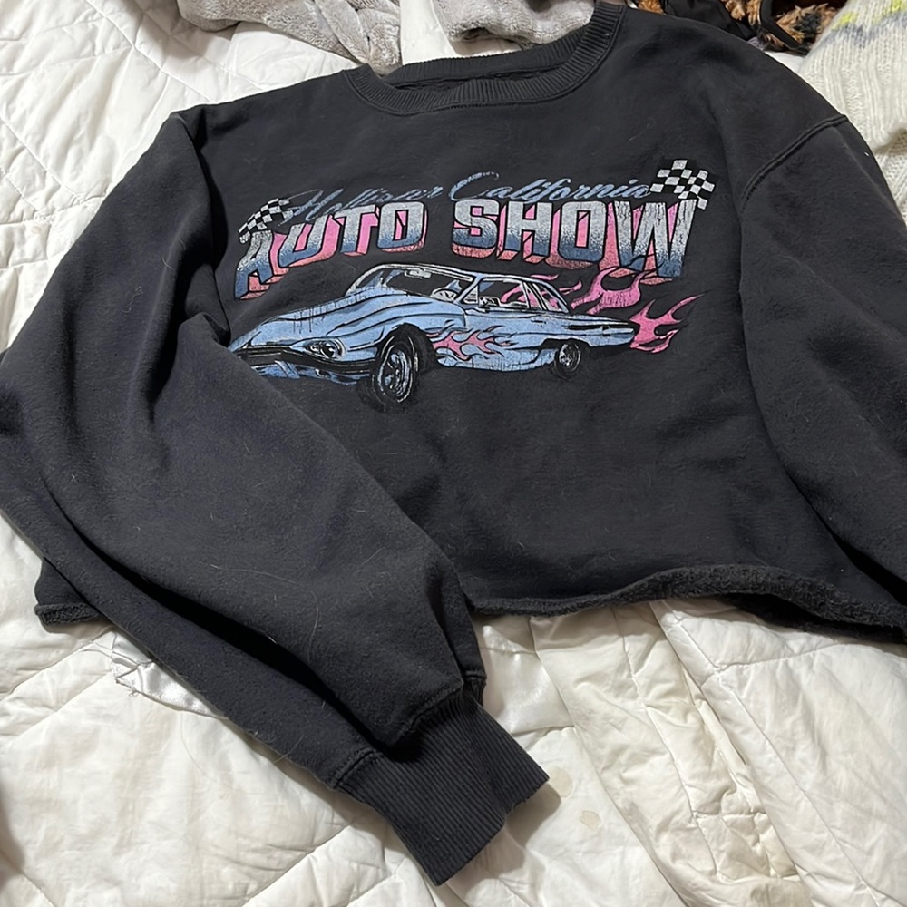 Long sleeve crop, S